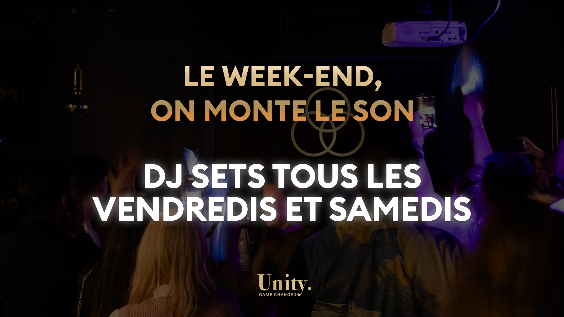 DJ sets tous les vendredis et samedis