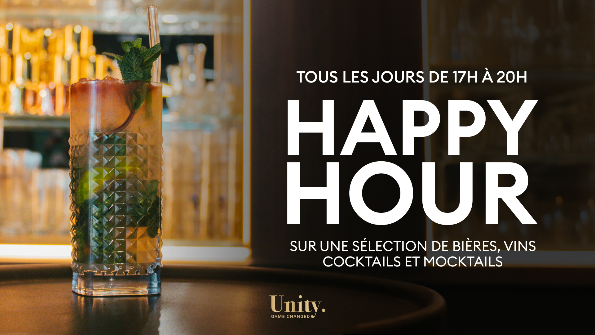 Happy Hour tous les jours